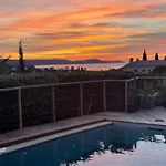 فيلة Perla Saint-tropez Sur Mer, 3-5 Chambres, Vue Mer, Piscine Chauffee Avril A Octobre