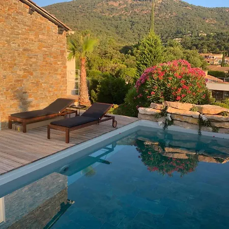 Perla Saint-tropez Sur Mer, 3-5 Chambres, Vue Mer, Piscine Chauffee Avril A Octobre Villa *