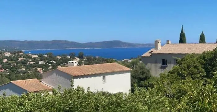 Villa Perla Saint-tropez Sur Mer, 3-5 Chambres, Vue Mer, Piscine Chauffee Avril A Octobre Cavalaire-sur-Mer